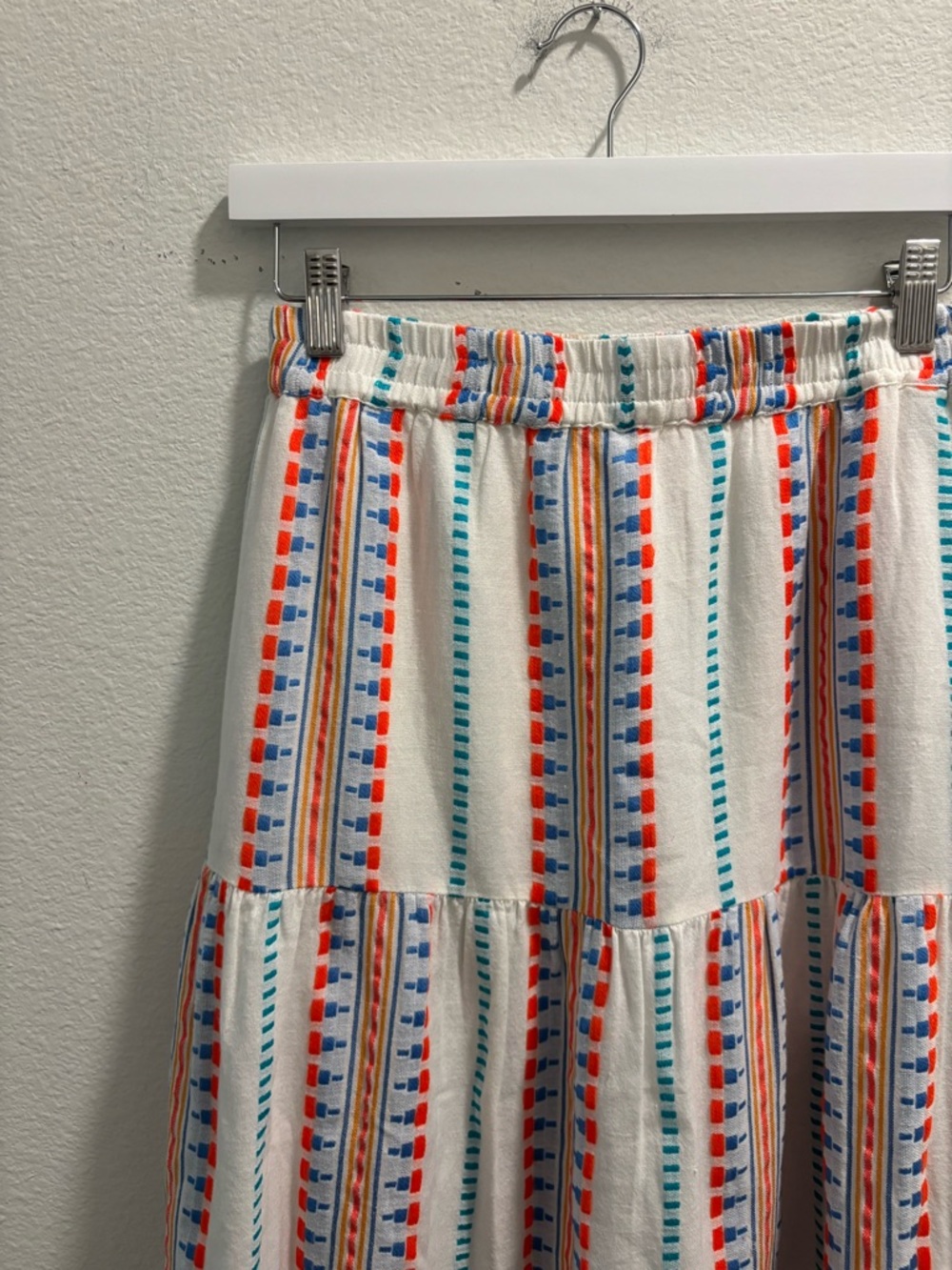 NWT dra Los Angeles Maya Skirt Blue Strip, size XS - Picture 3 of 6